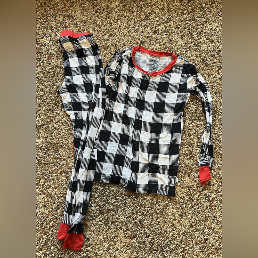 Little Sleepies plaid pjs